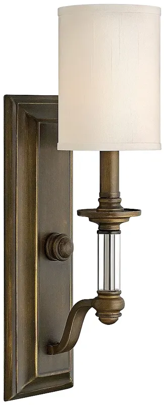 Hinkley Sussex 17 3/4" High English Bronze Wall Sconce