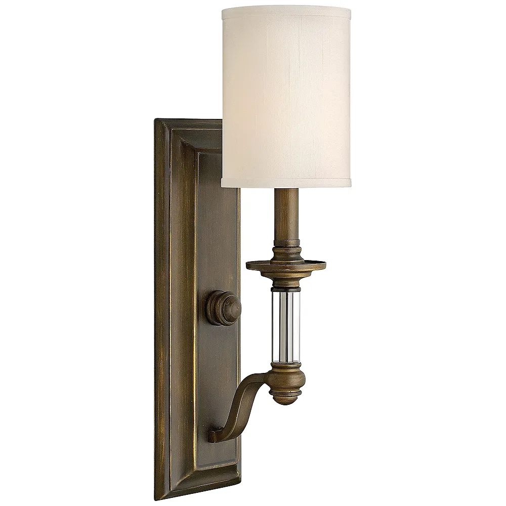 Hinkley Sussex 17 3/4" High English Bronze Wall Sconce