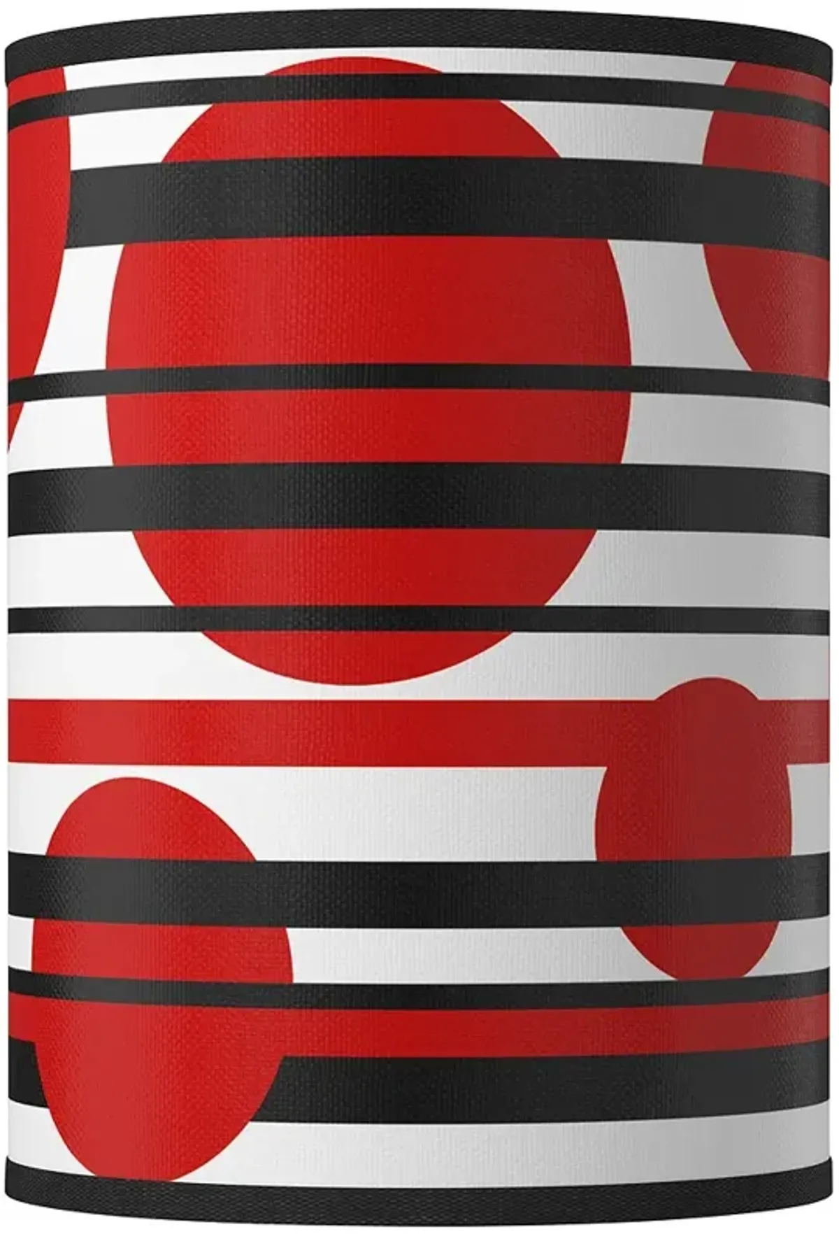 Giclee Glow Red Balls Giclee Round Cylinder Lamp Shade 8x8x11 (Spider)