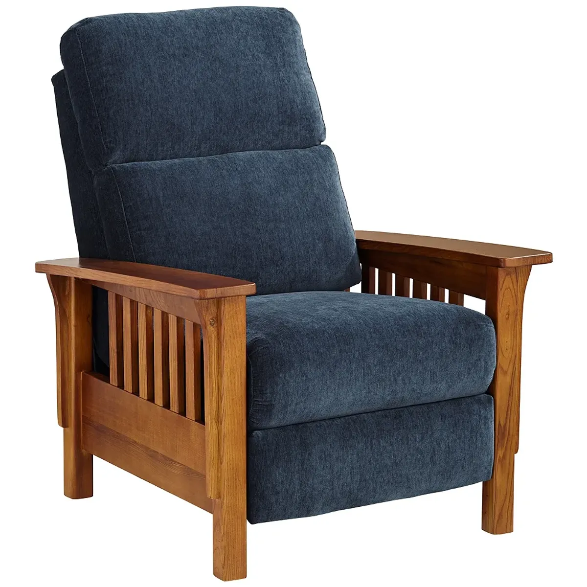 Evan Kenley Indigo 3-Way Recliner Chair