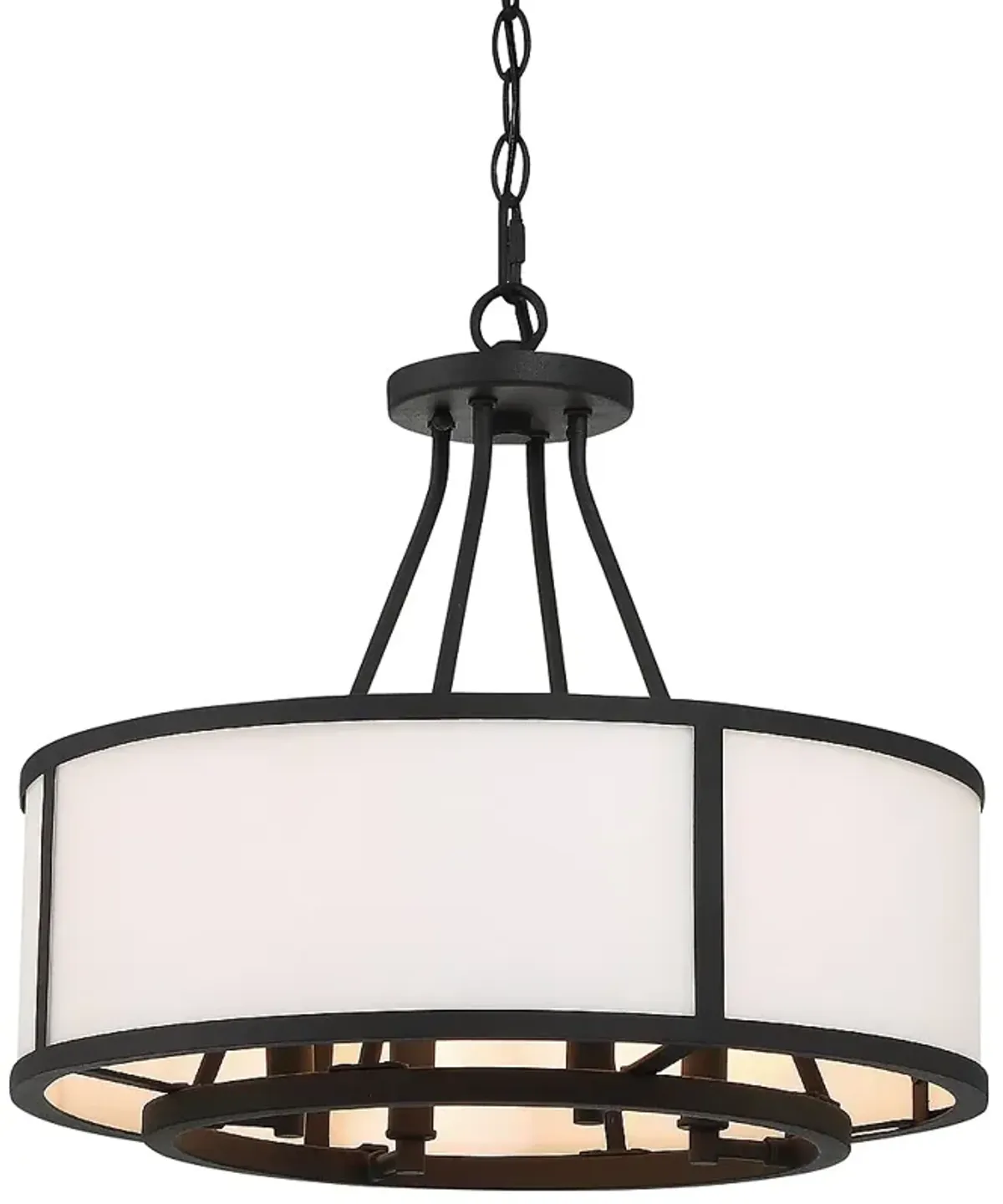 Bryant 4 Light Black Forged Chandelier