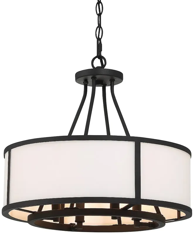 Bryant 4 Light Black Forged Chandelier