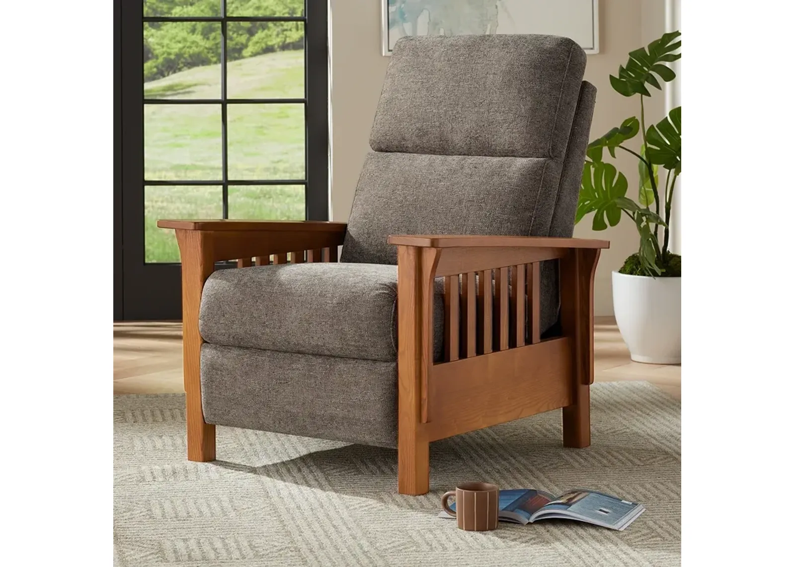 Evan Nomad Pumice 3-Way Recliner Chair