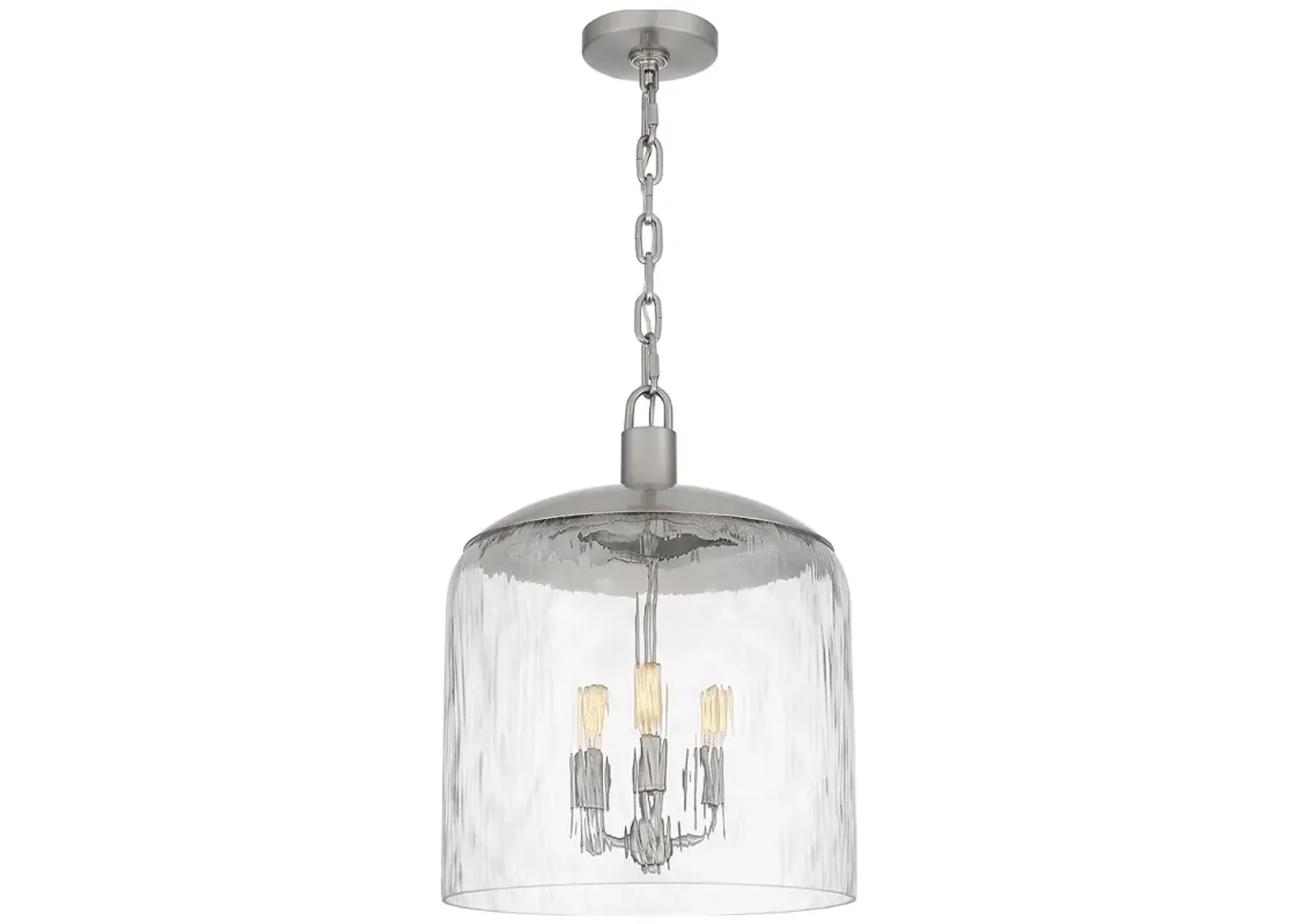 Selma 3-Light Brushed Nickel Pendant Light