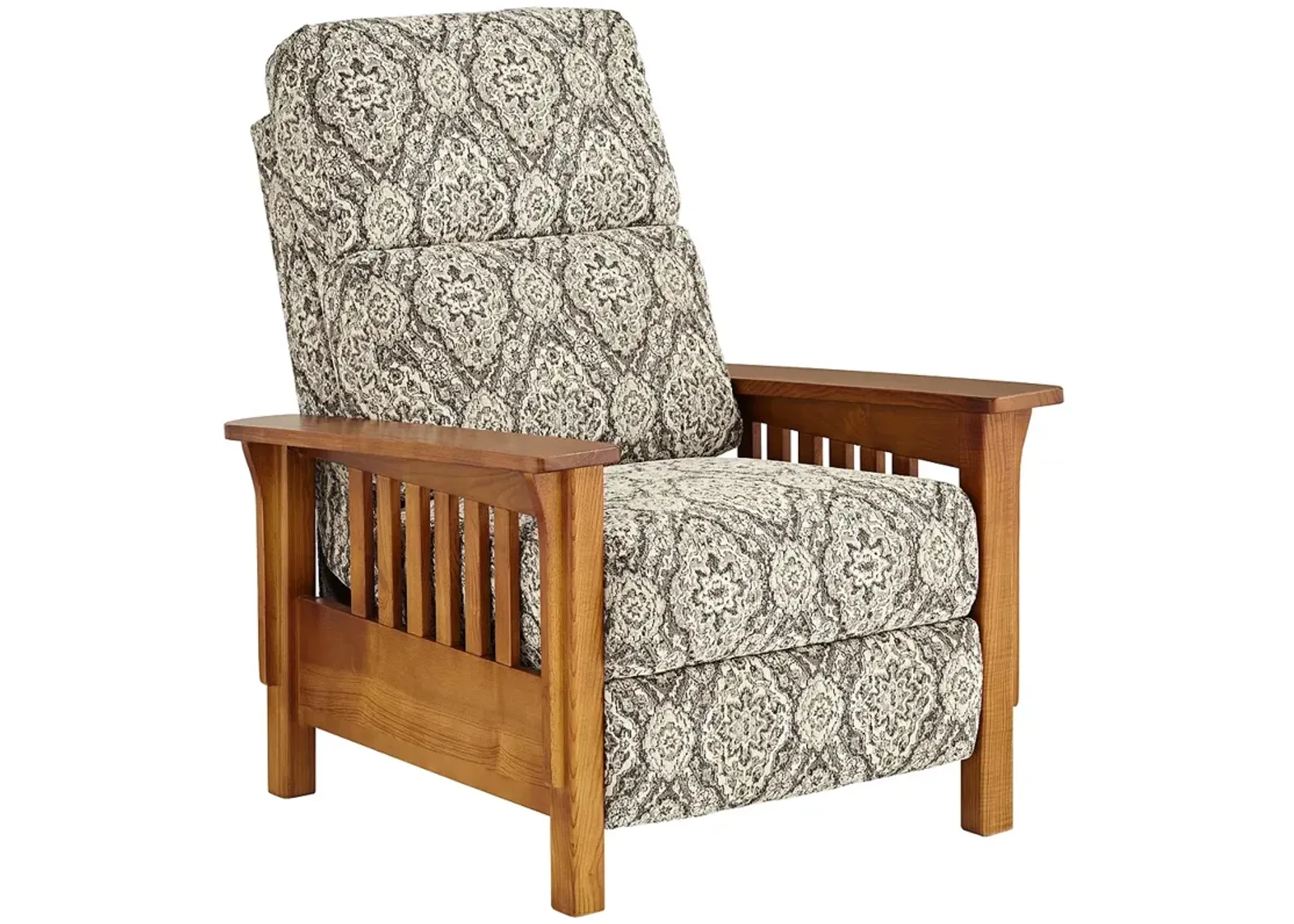 Evan Sandalwood Kaleidoscope 3-Way Recliner Chair