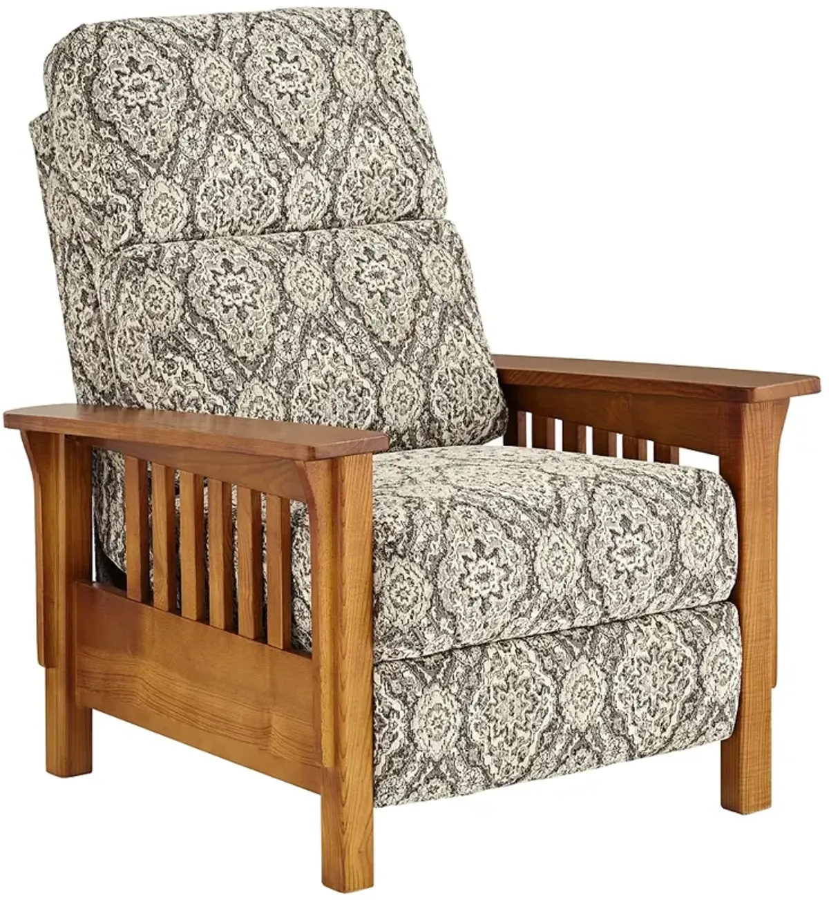 Evan Sandalwood Kaleidoscope 3-Way Recliner Chair