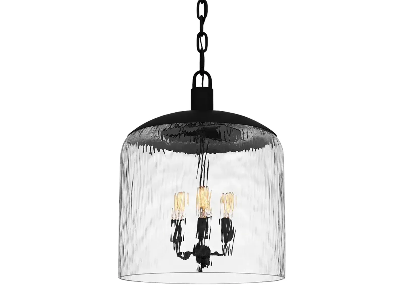 Selma 3-Light Matte Black Pendant Light