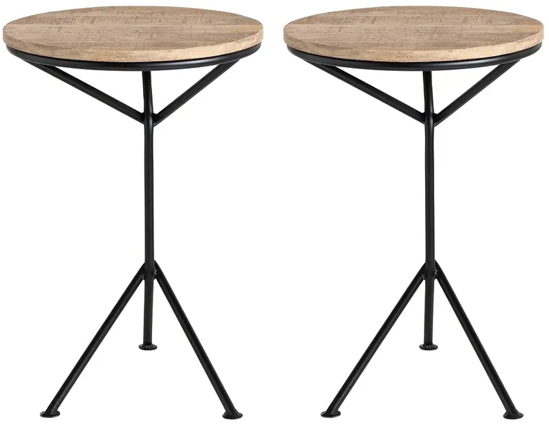 Crestview Collection Hartford Wooden Accent Tables