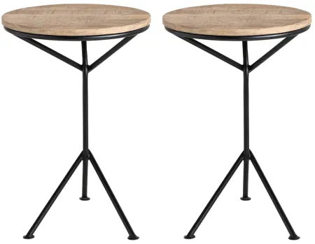 Crestview Collection Hartford Wooden Accent Tables