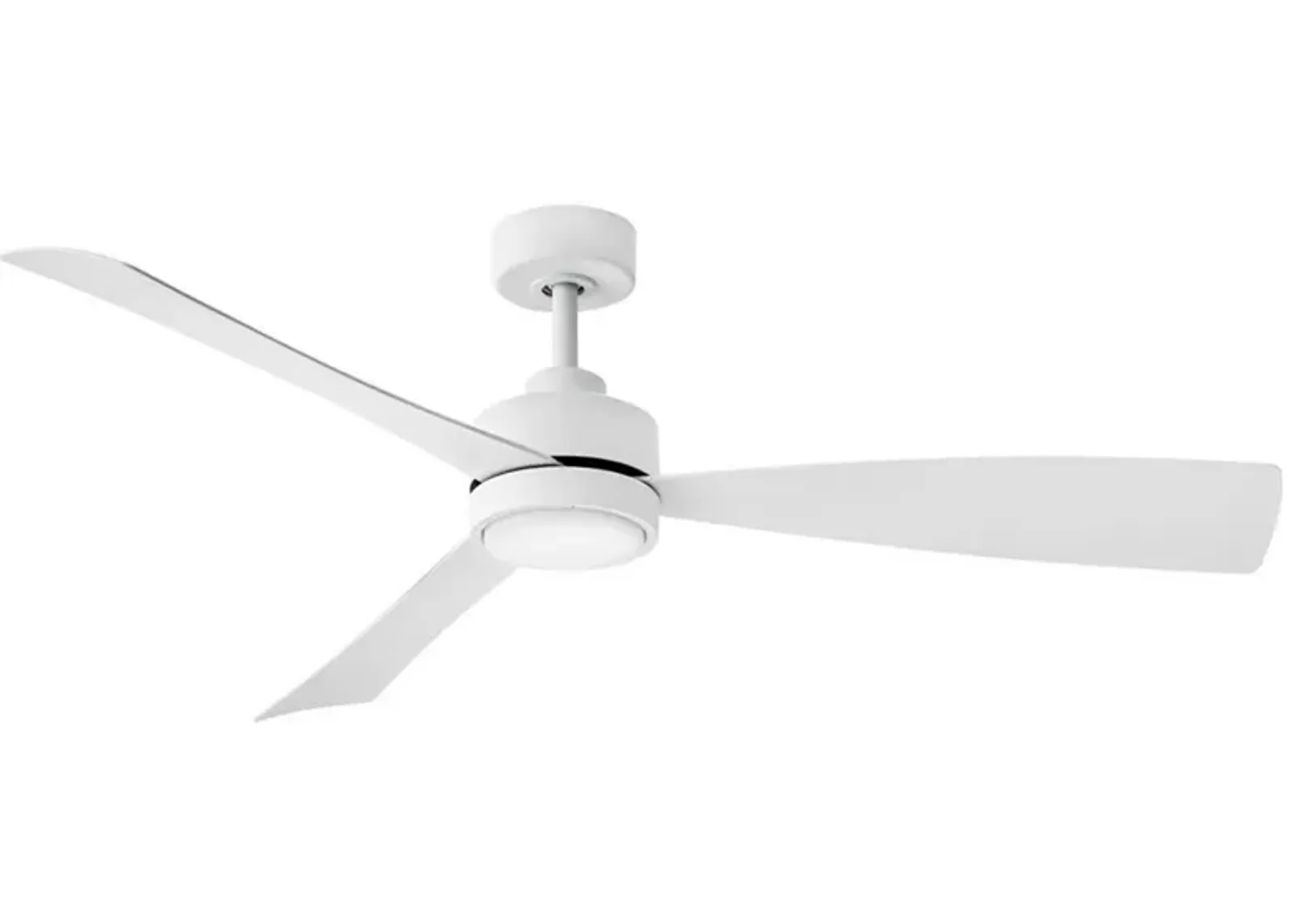 Hinkley Fan Iver 56" LED Dual Mount Smart Fan Matte White