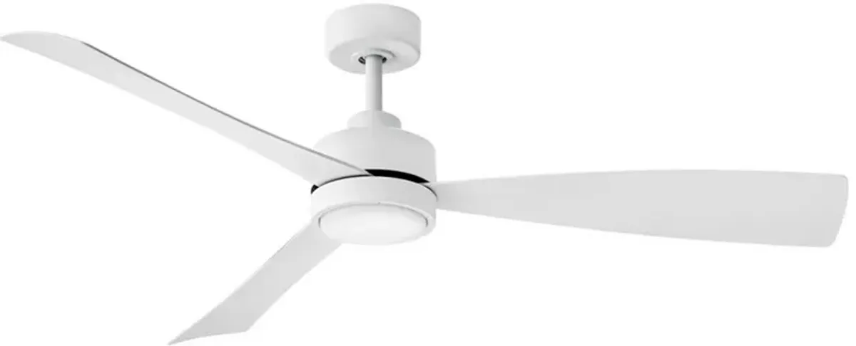 Hinkley Fan Iver 56" LED Dual Mount Smart Fan Matte White