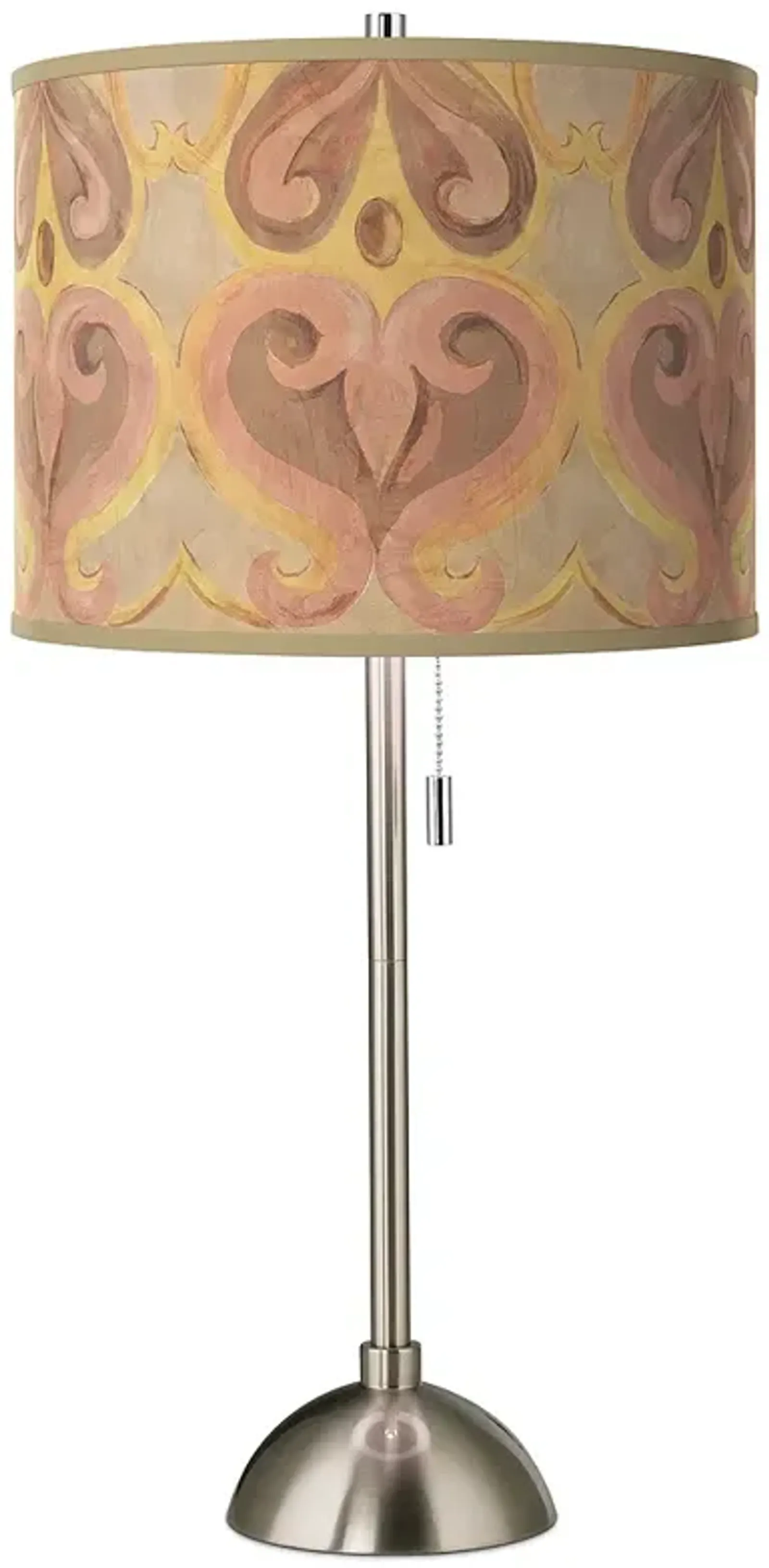 Giclee Glow 28" High Aurelia Shade Brushed Nickel Table Lamp