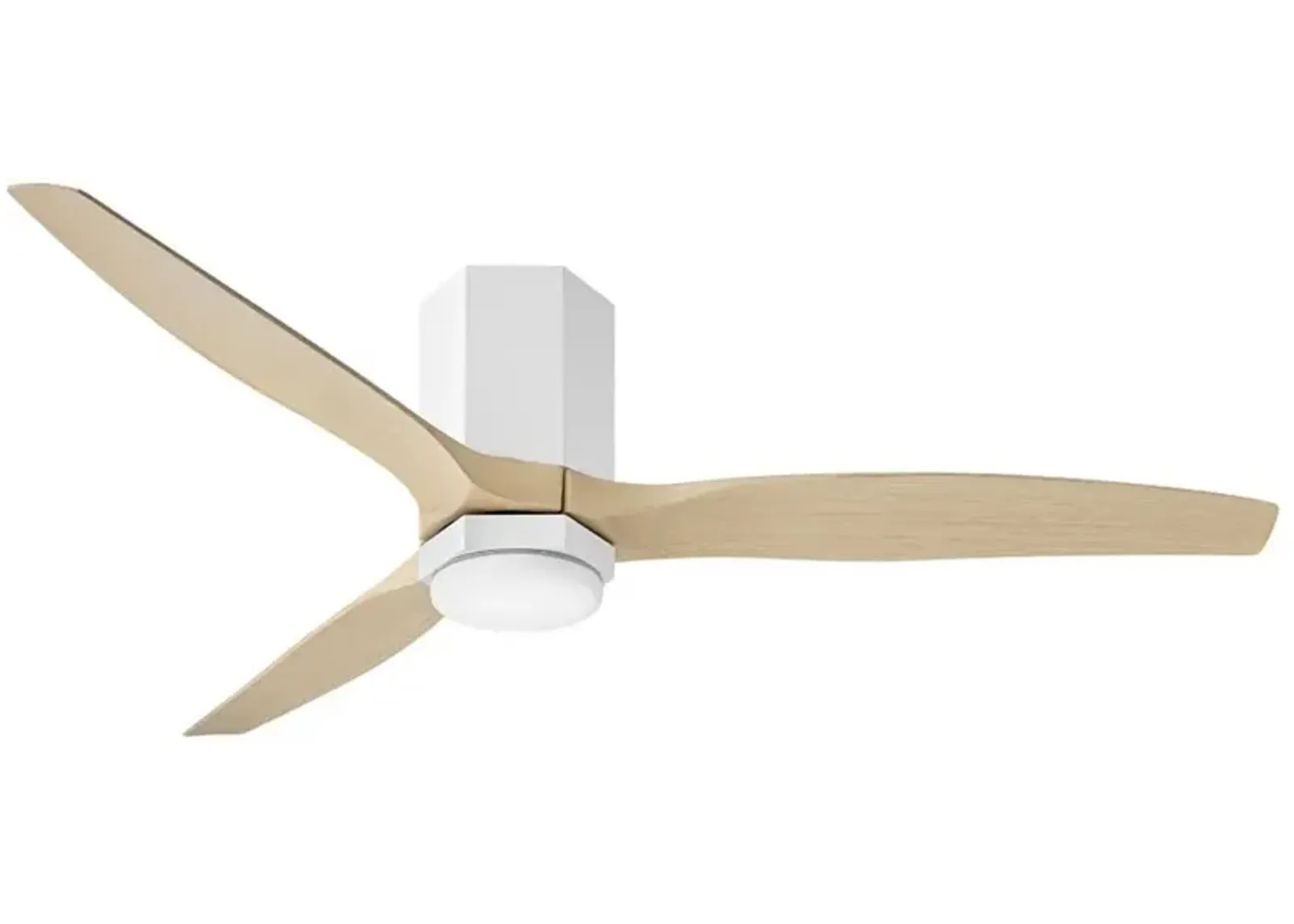 Hinkley Fan Facet 52" LED Smart Fan Matte White