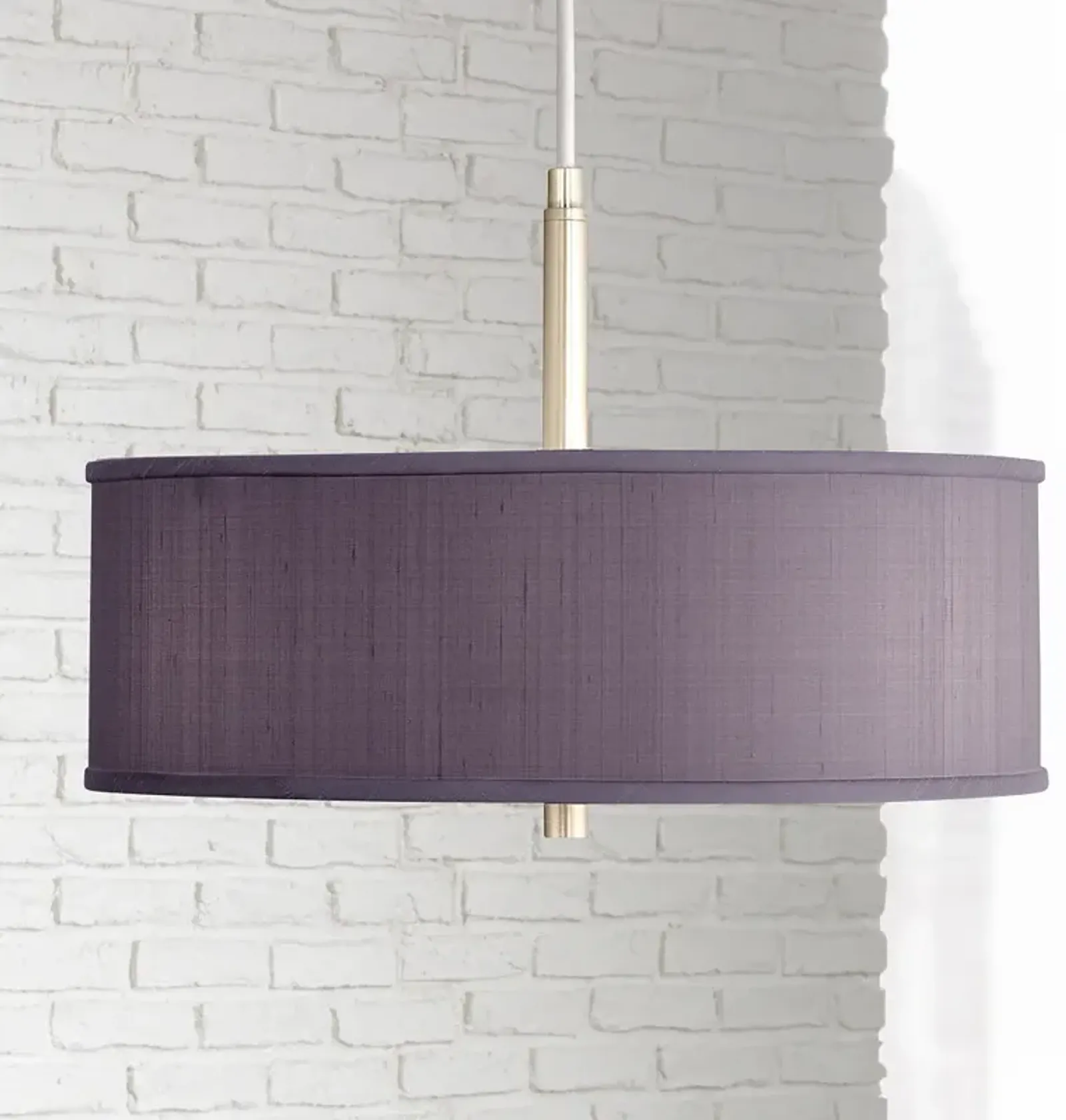 Possini Euro 16" Wide Eggplant Purple Pendant Chandelier