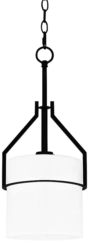 Seymour 1-Light Matte Black Mini Pendant Light