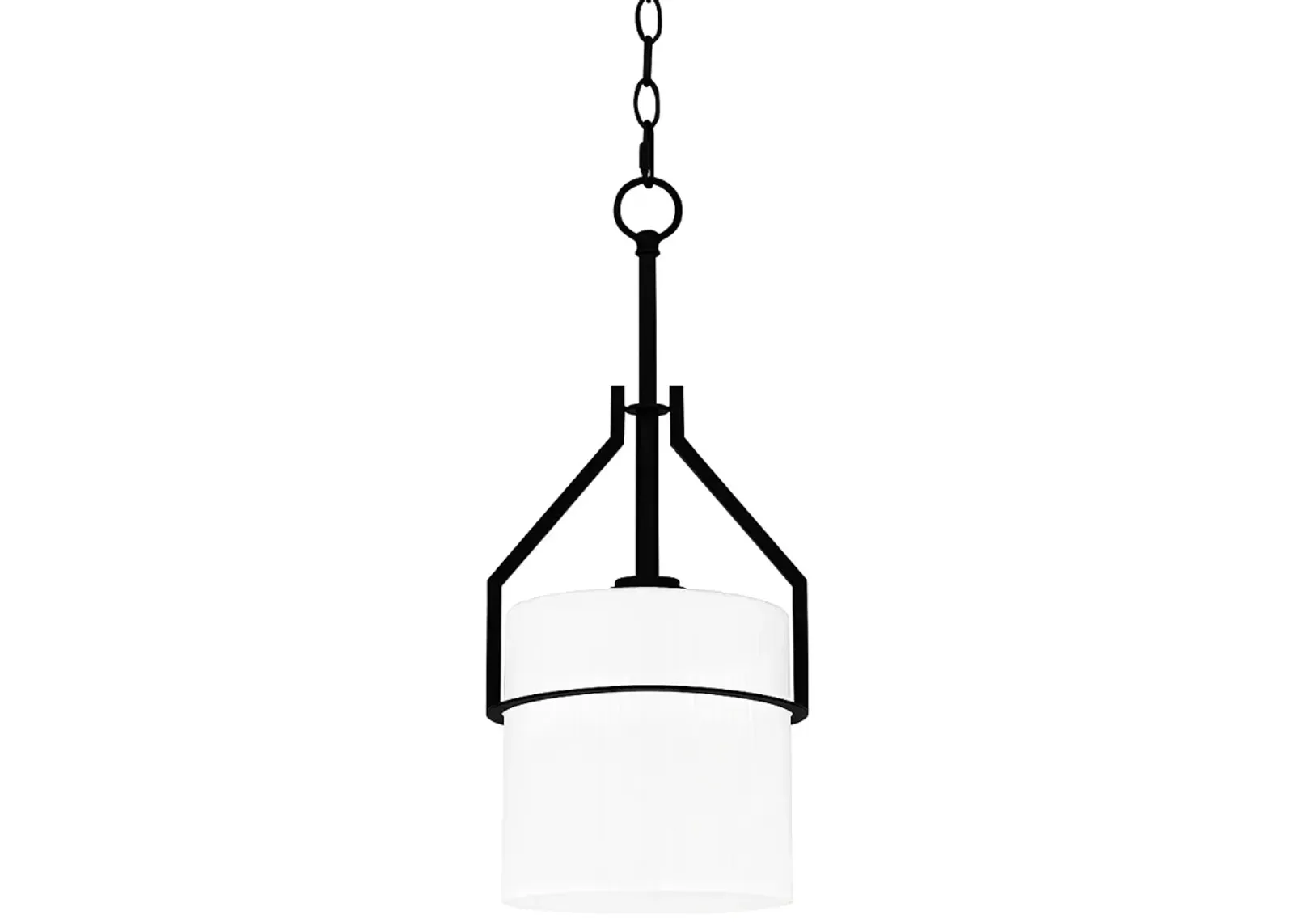 Seymour 1-Light Matte Black Mini Pendant Light