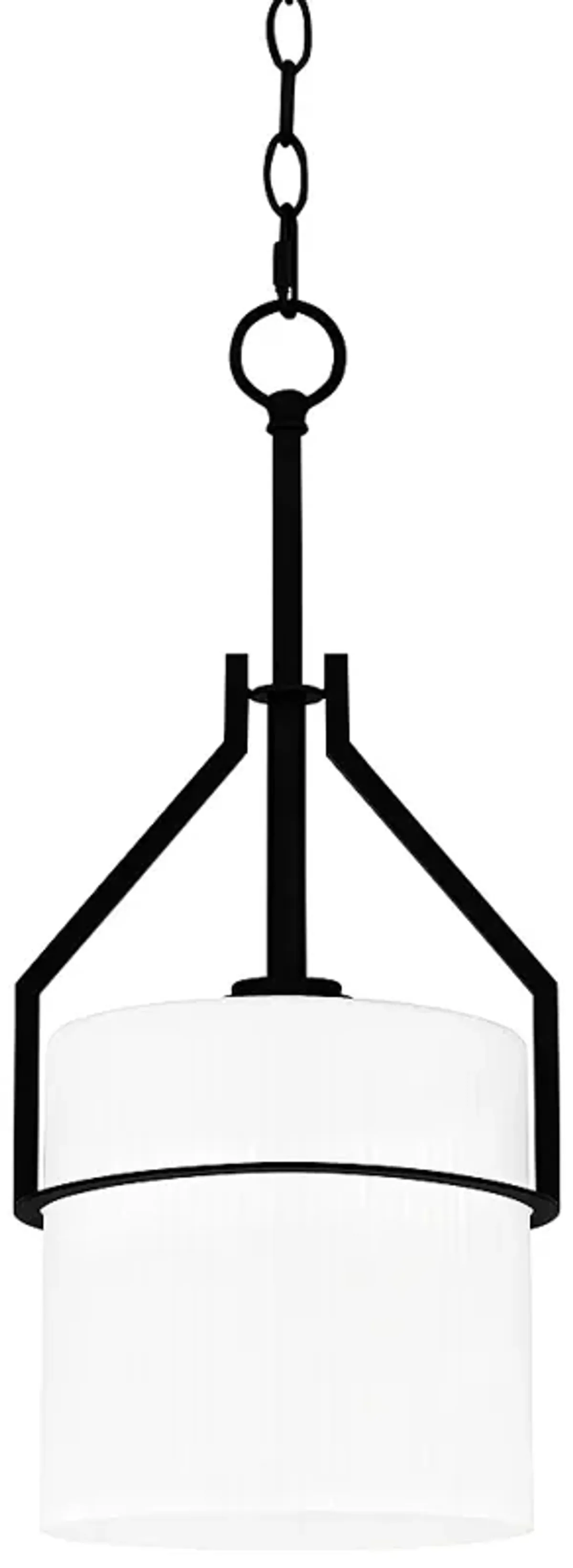 Seymour 1-Light Matte Black Mini Pendant Light