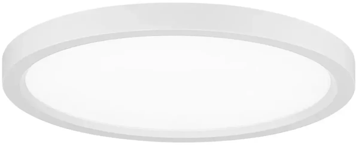 Minka-Lavery 15" Wide LED White Flush Mount Ceiling Light