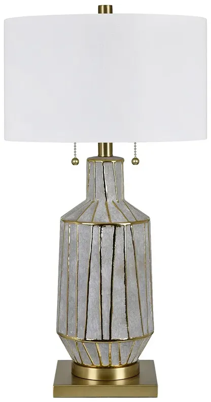 Caldwell Ceramic Table Lamp - Gray