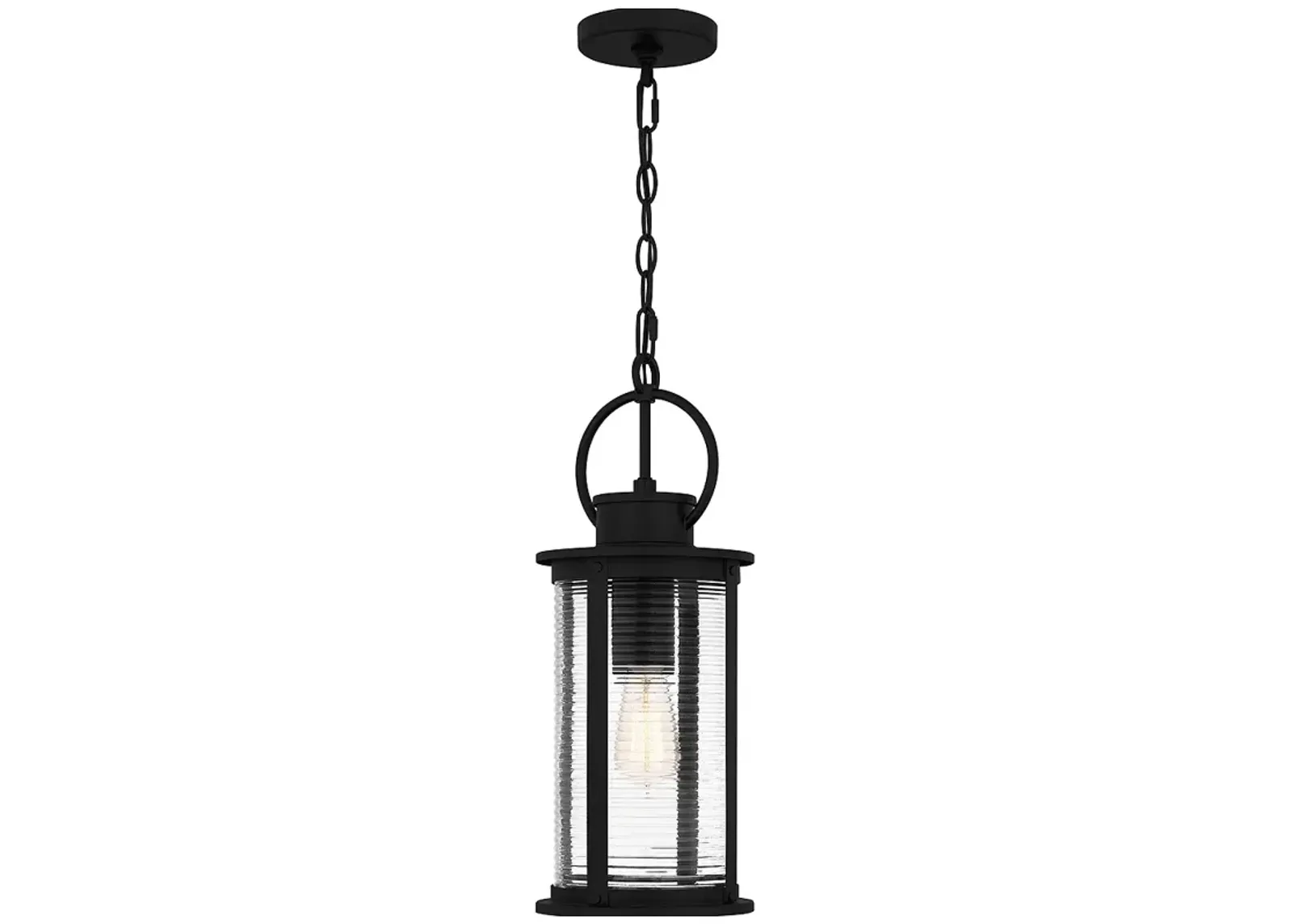 Tilmore 1-Light Matte Black Mini Pendant Light