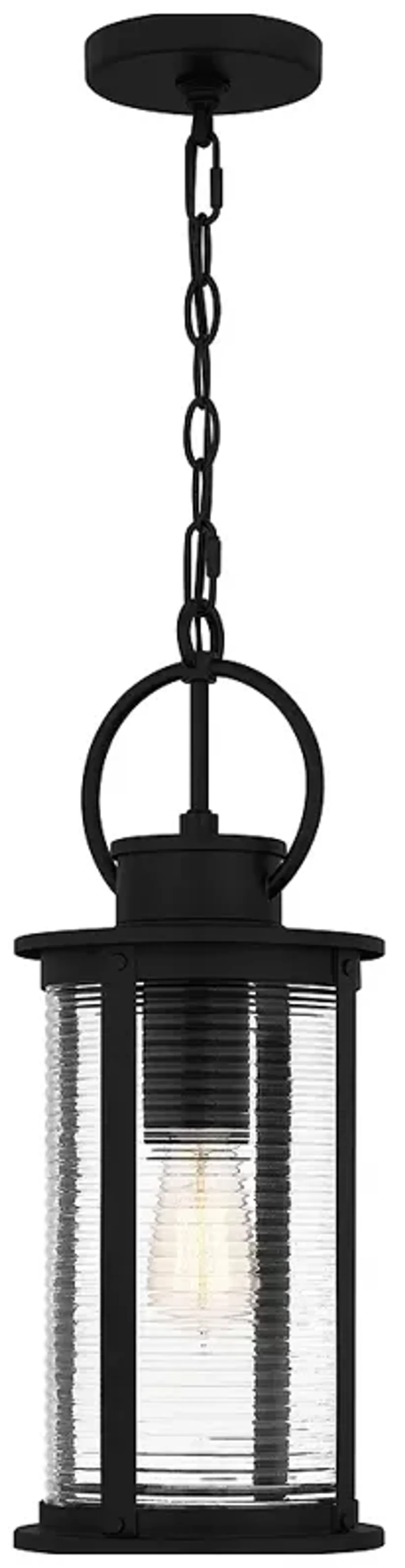 Tilmore 1-Light Matte Black Mini Pendant Light