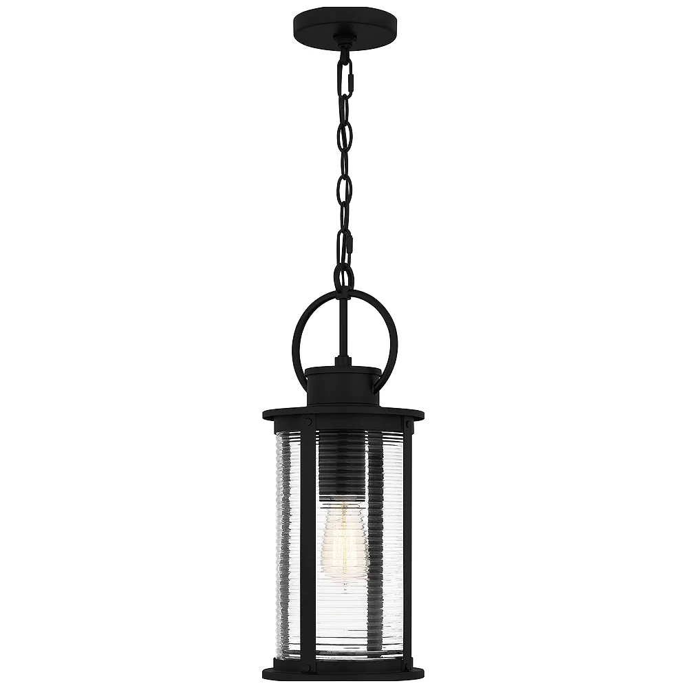 Tilmore 1-Light Matte Black Mini Pendant Light