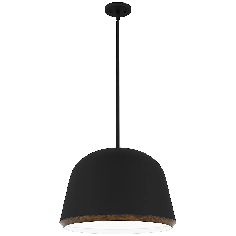 Tamara 4-Light Matte Black Pendant Light