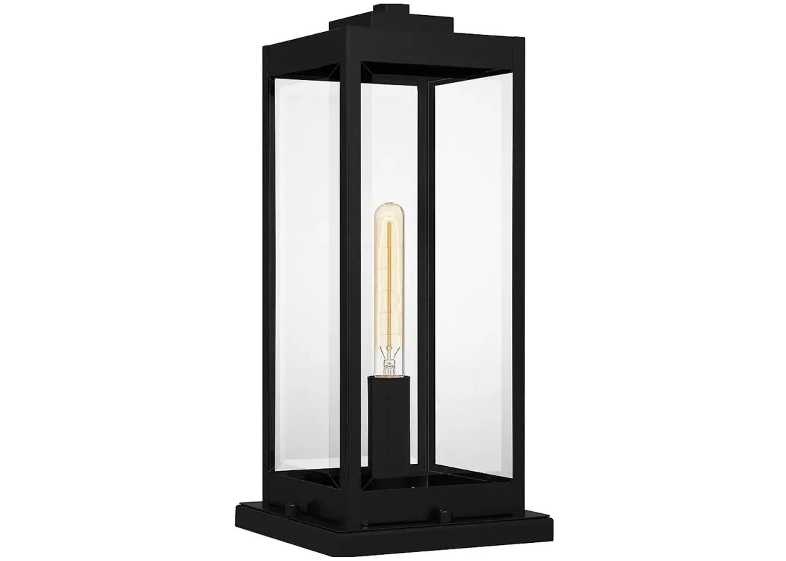 Quoizel Westover 19" High Earth Black Outdoor Lantern