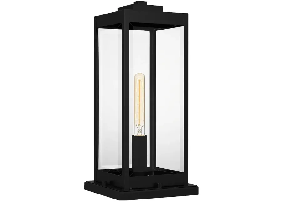 Westover 1-Light Earth Black Outdoor Post Lantern