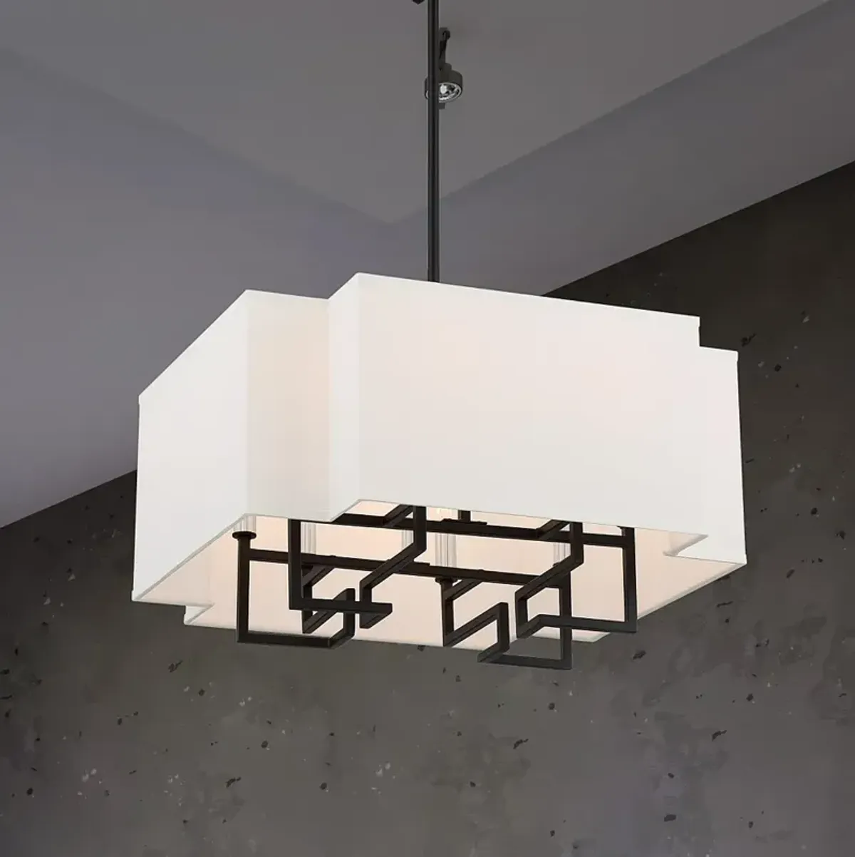 UPHAM ESTATES - 8 LIGHT PENDANT