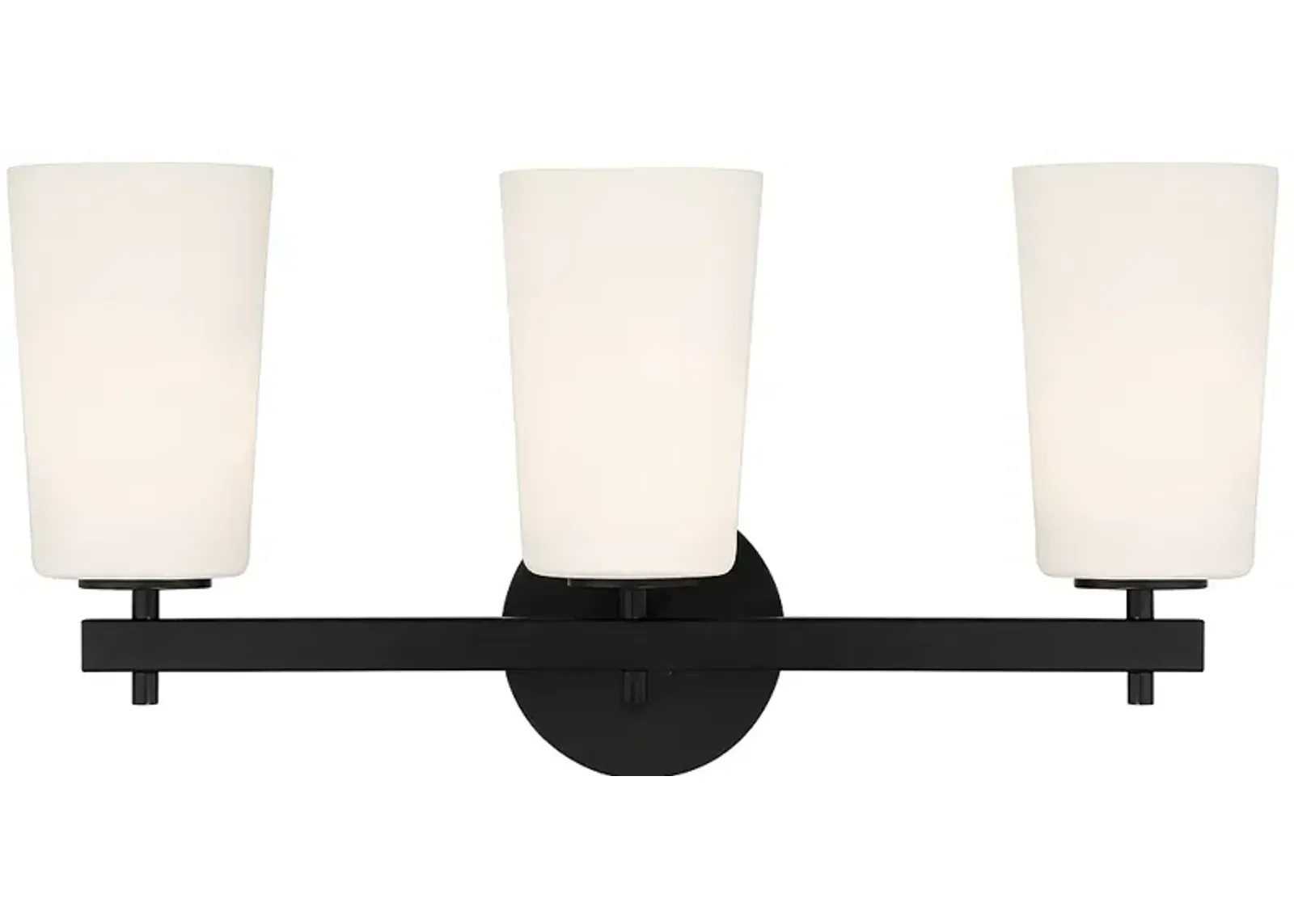 Colton 3 Light Black Wall Mount