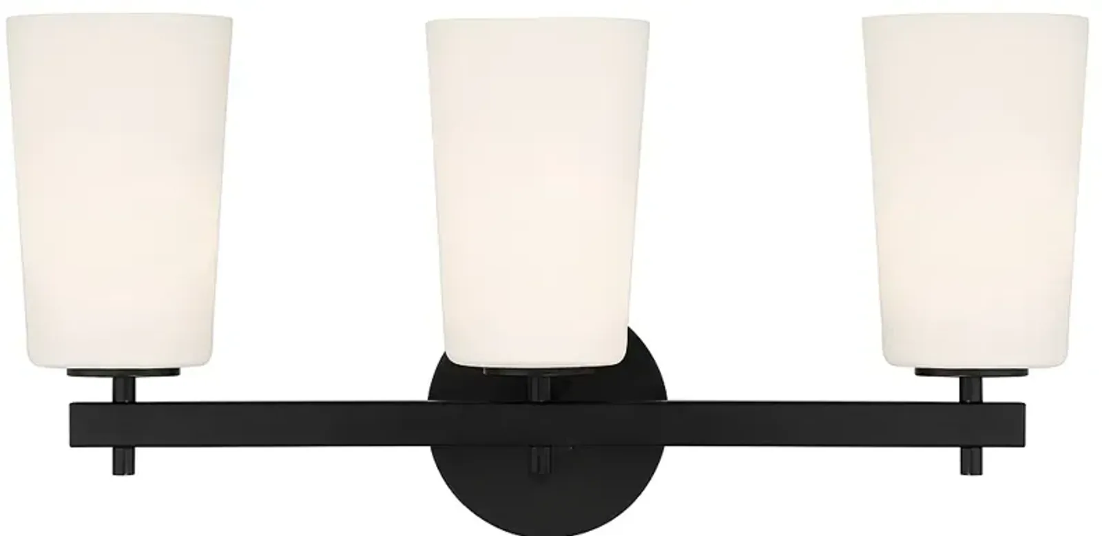 Colton 3 Light Black Wall Mount