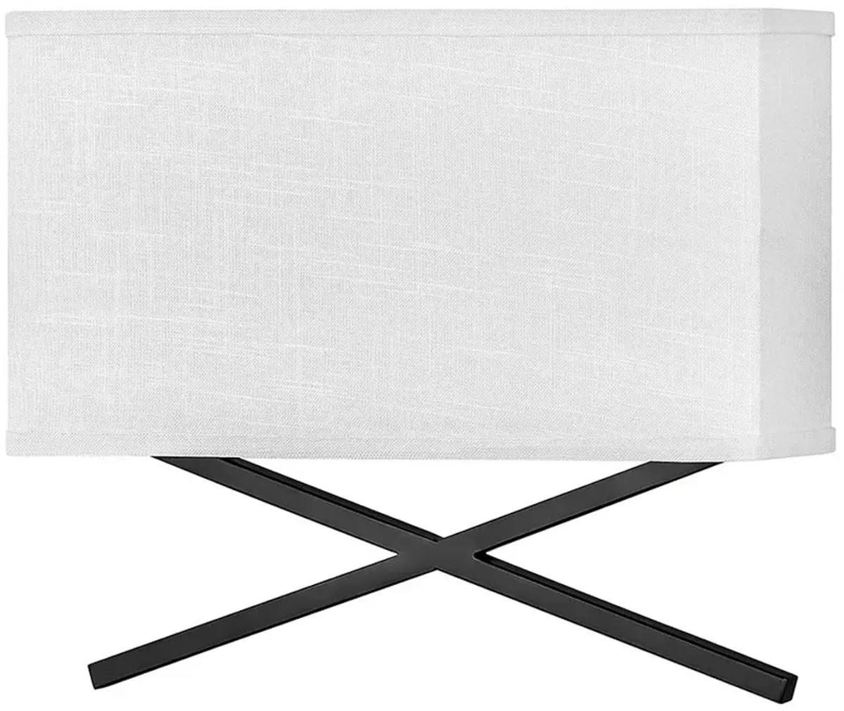 Hinkley Axis 12 1/2" High Black ADA LED Wall Sconce