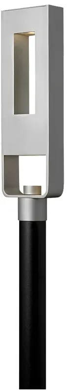 Atlantis 24 1/2"H Titanium Socketed LED Outdoor Post Light