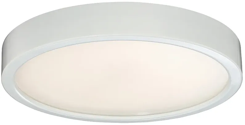 George Kovacs Puzo 10" Wide White LED Ceiling Light