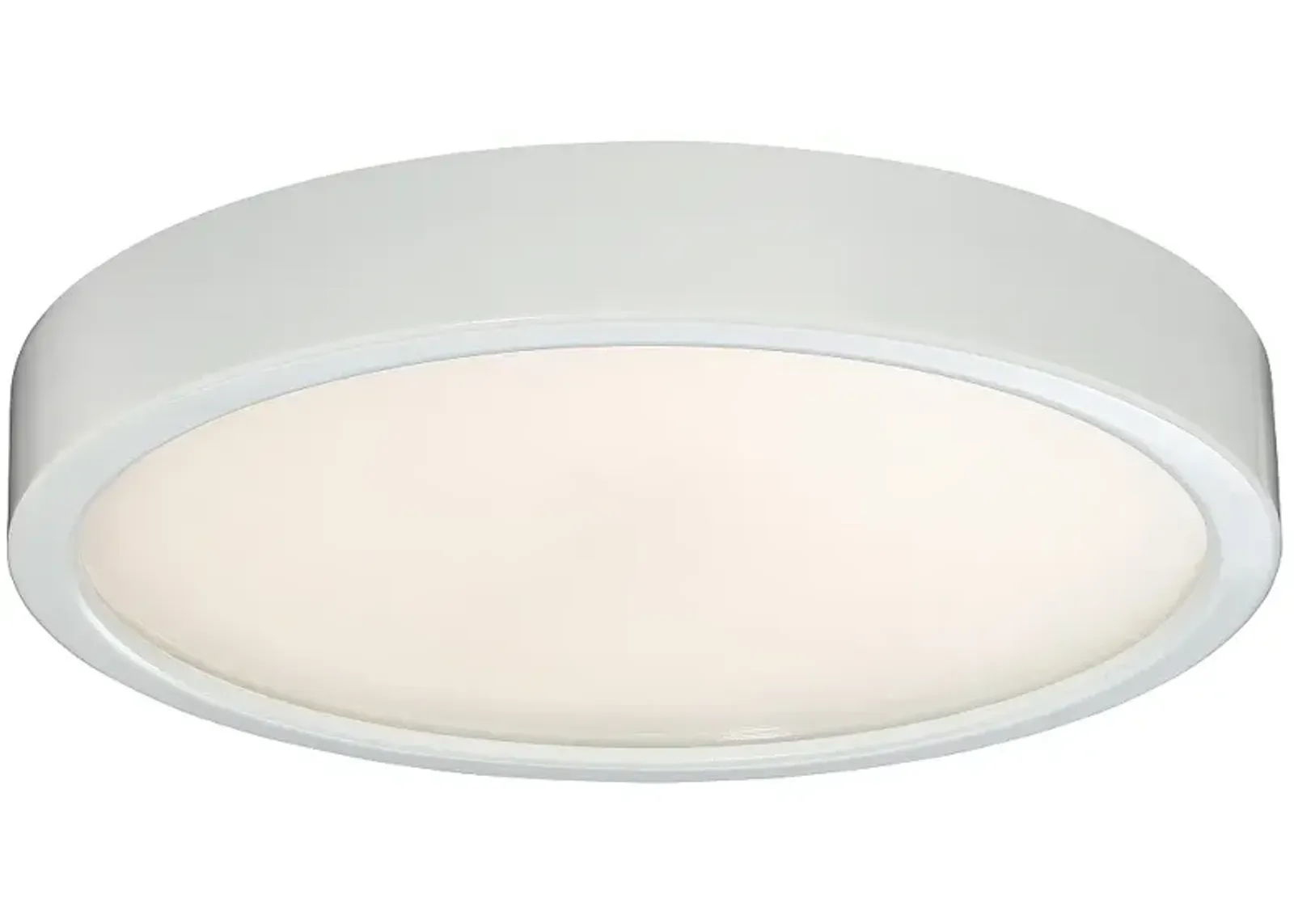 George Kovacs Puzo 10" Wide White LED Ceiling Light