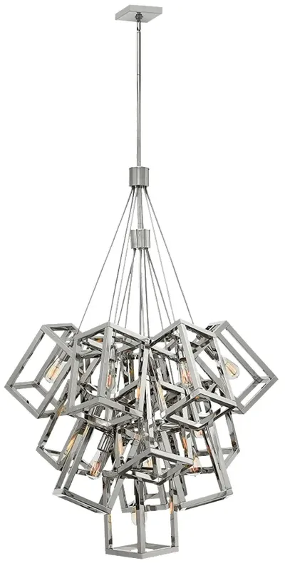 Hinkley Ensemble 32" Wide Large Multi-Light Modern Hanging Pendant