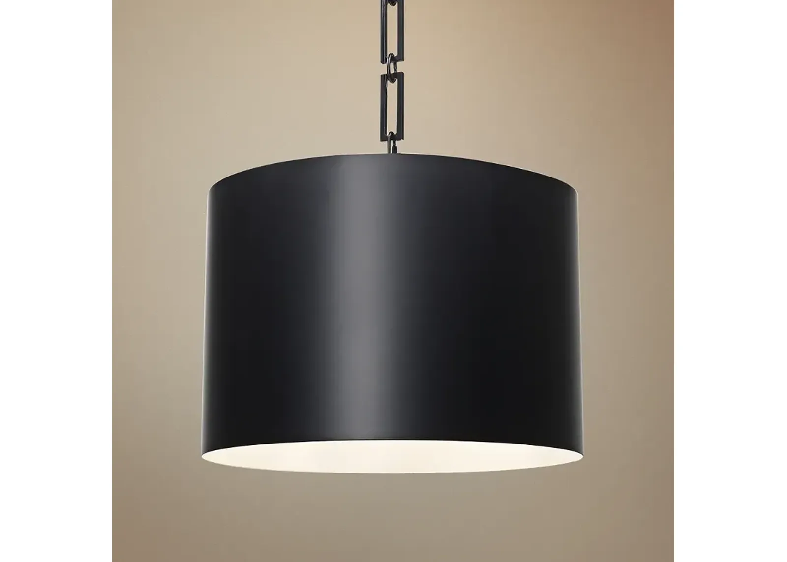 Crystorama Alston 20" Wide Matte Black 6-Light Chandelier