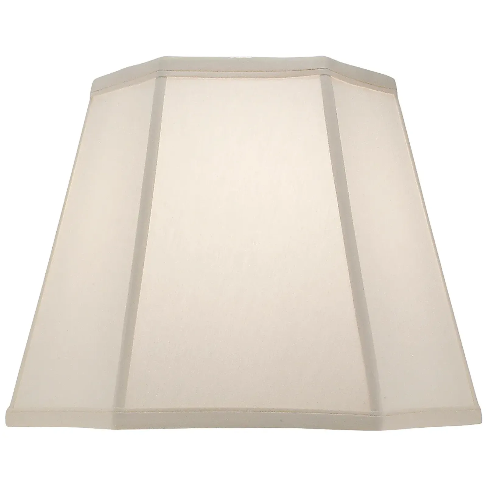 Stiffel Ivory Shadow Tapered Hexagon Shade 9x14x12 (Spider)