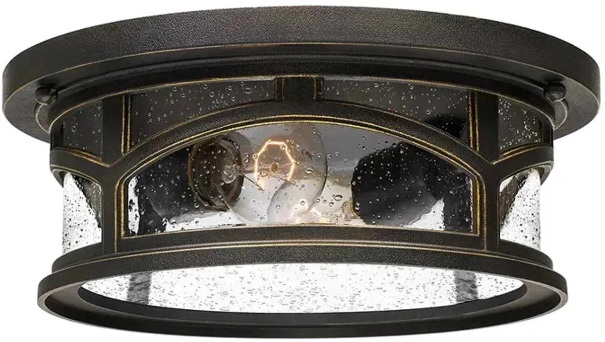 Marblehead 13" Wide Palladian Bronze Outdoor Ceiling Light