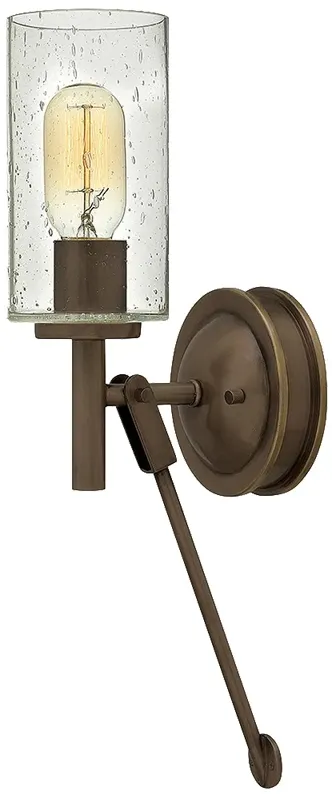 Collier 16 3/4" High Bronze Wall Sconce by Hinkley Lighting