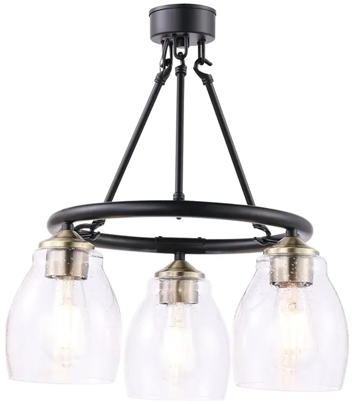 WINSLEY - 3 LIGHT CHANDELIER