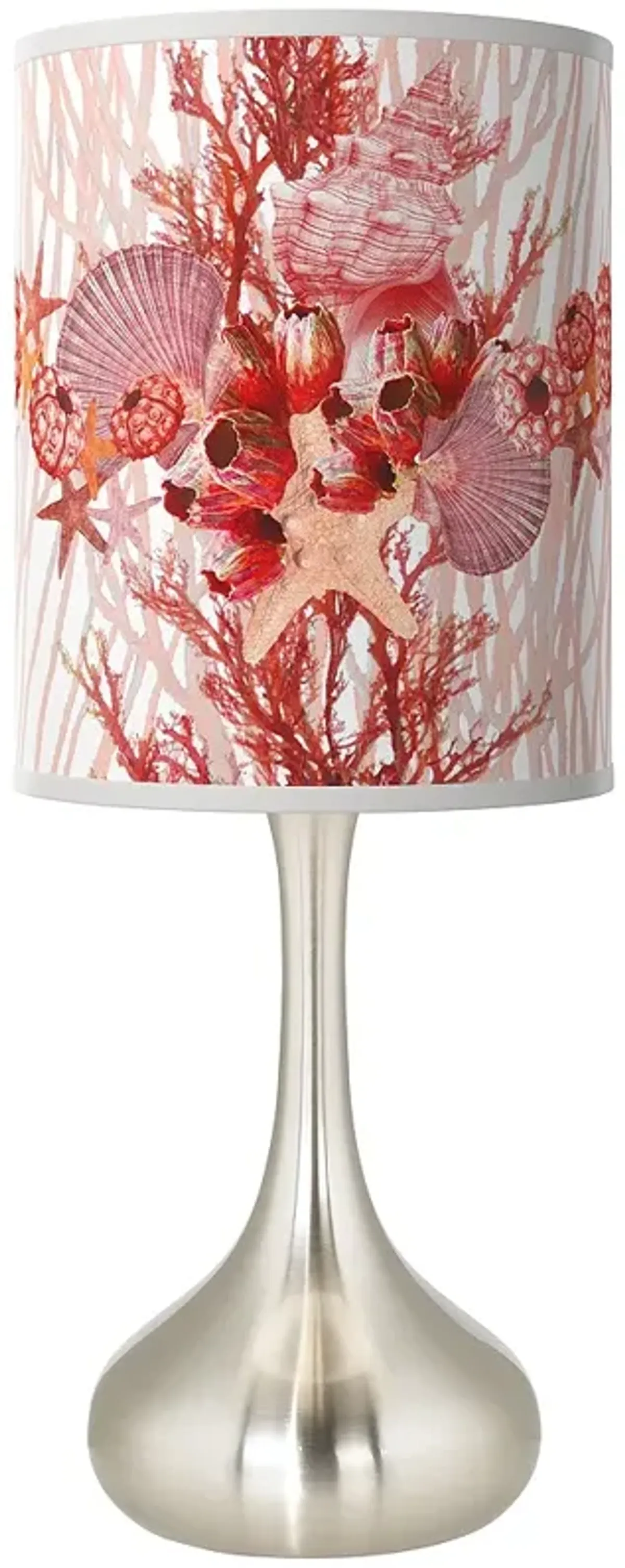 Corallium Giclee Droplet Table Lamp