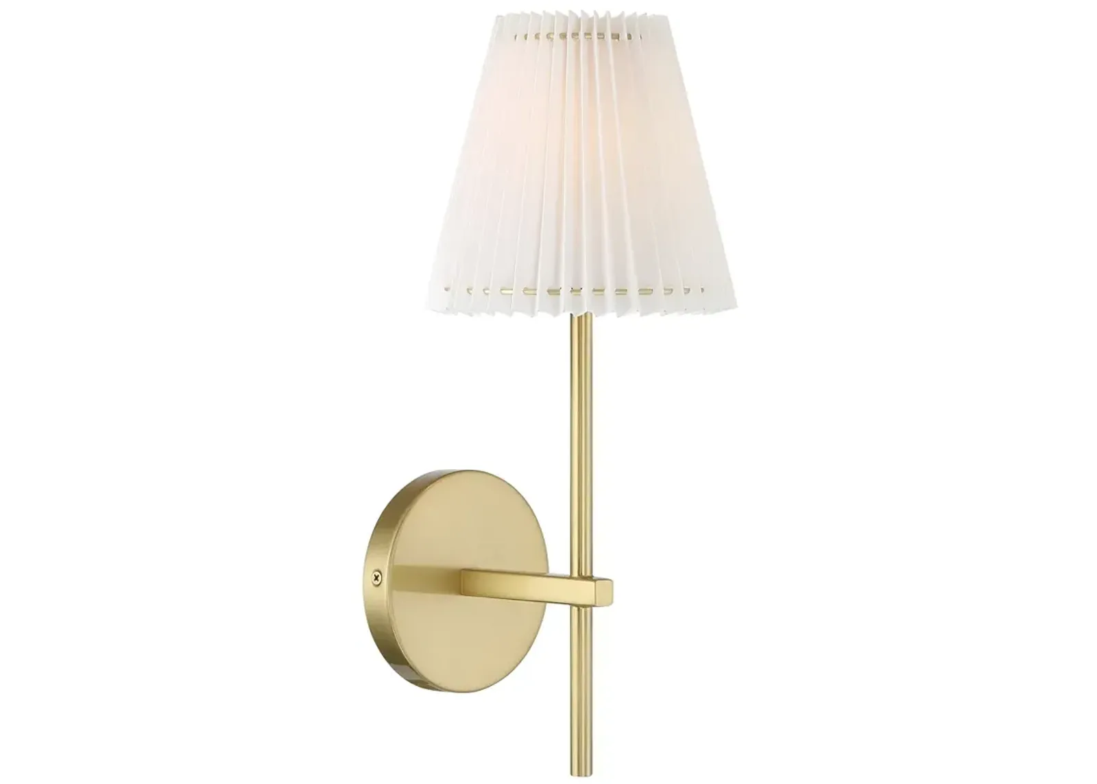 Gamma 1 Light Aged Brass Wall Mount