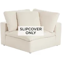 Classic Natural Linen Slipcover for Skye Peyton Corner Sectional Chairs