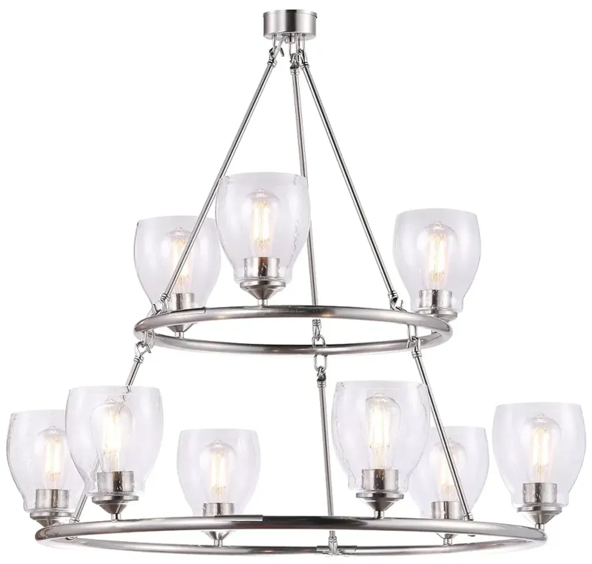 WINSLEY - 9 LIGHT CHANDELIER