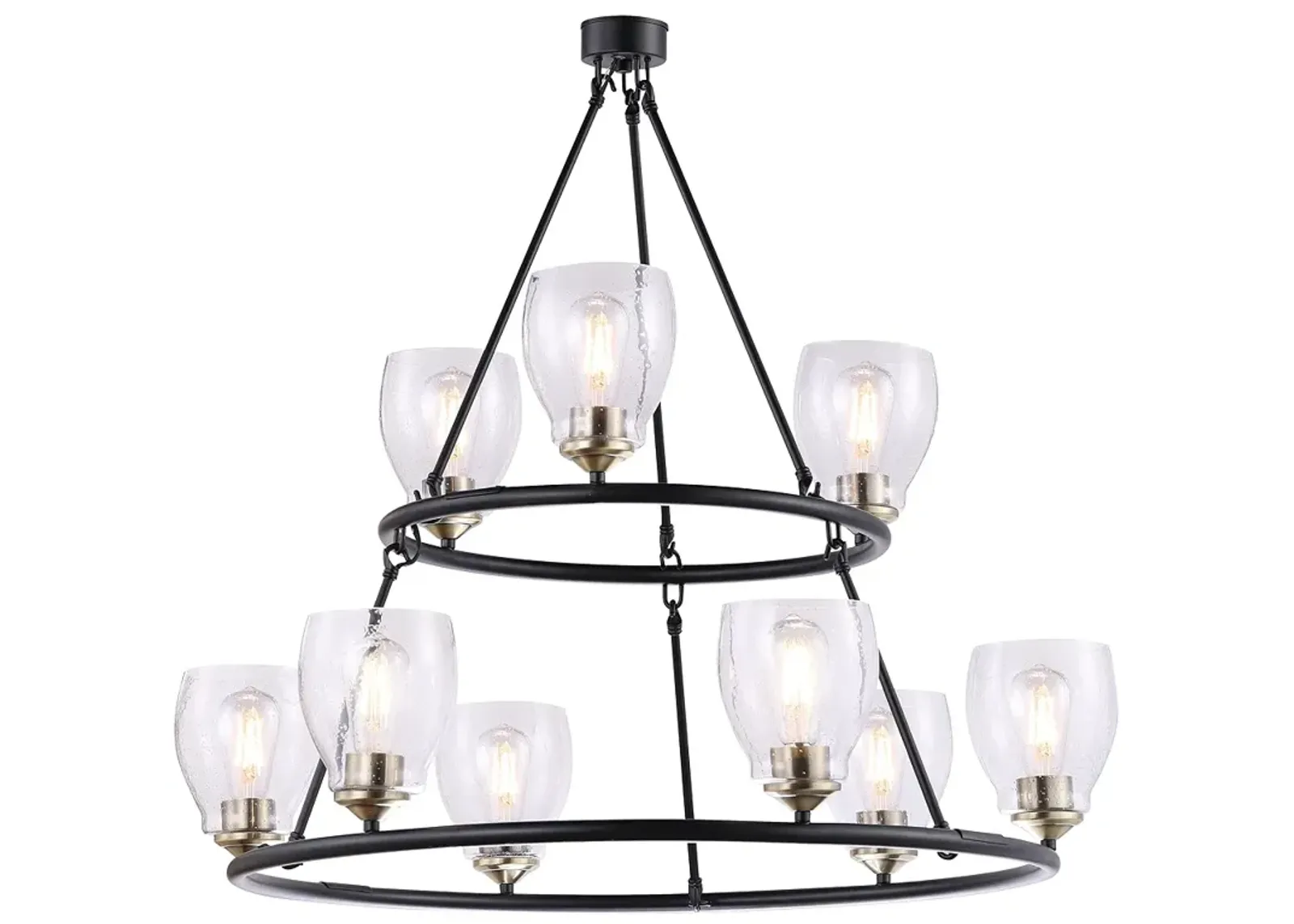 WINSLEY - 9 LIGHT CHANDELIER