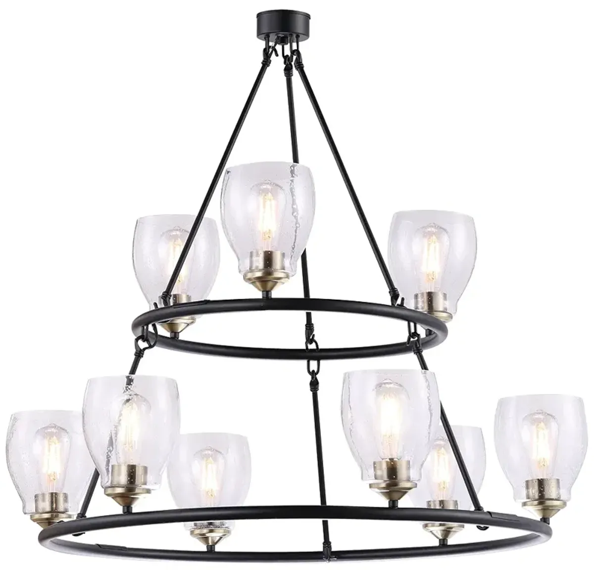 WINSLEY - 9 LIGHT CHANDELIER