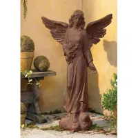 English Tudor Garden Angel 41 1/2" High Patio Outdoor Statue