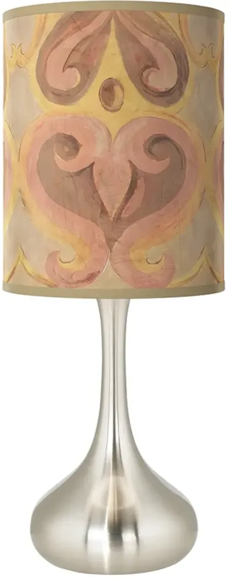 Giclee Glow Droplet 23 1/2" Aurelia Shade Modern Table Lamp